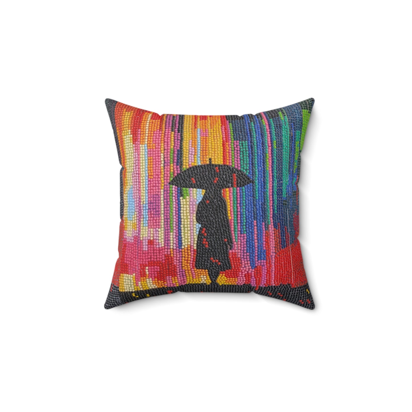 Throw Pillow – Walking Through Color | SG808 Artist Collection – Teresa
