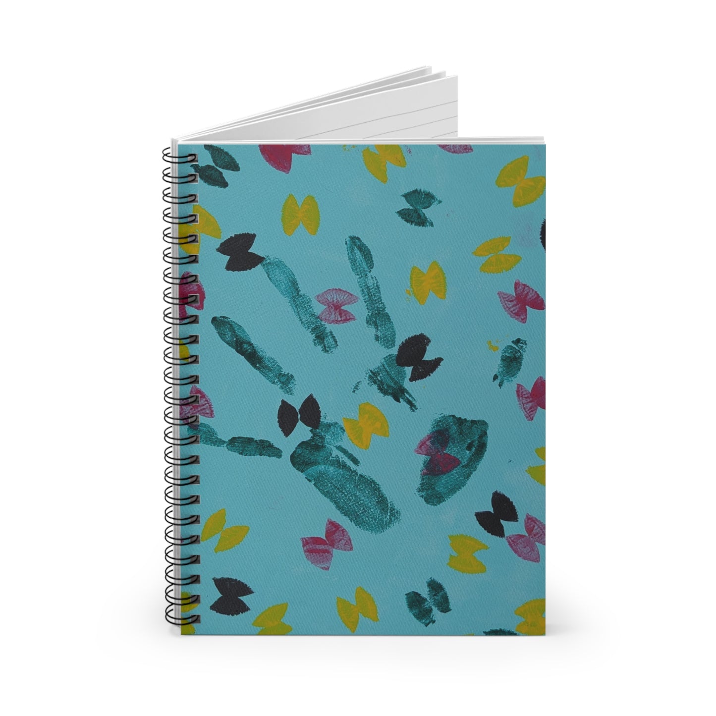 Butterfly Scatter Spiral Notebook | Artwork by Teresa | SG808 Artist Collection